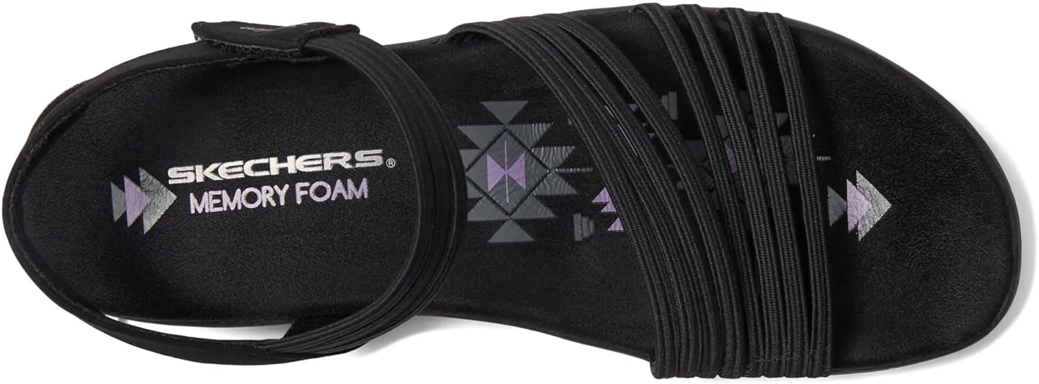 Skechers Women's Reggae Slim-Coffee Run Sandal