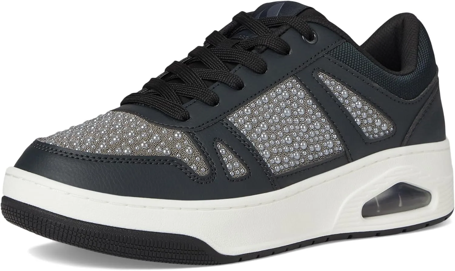 Skechers Women's Uno Court-Opulent Pearls Sneaker