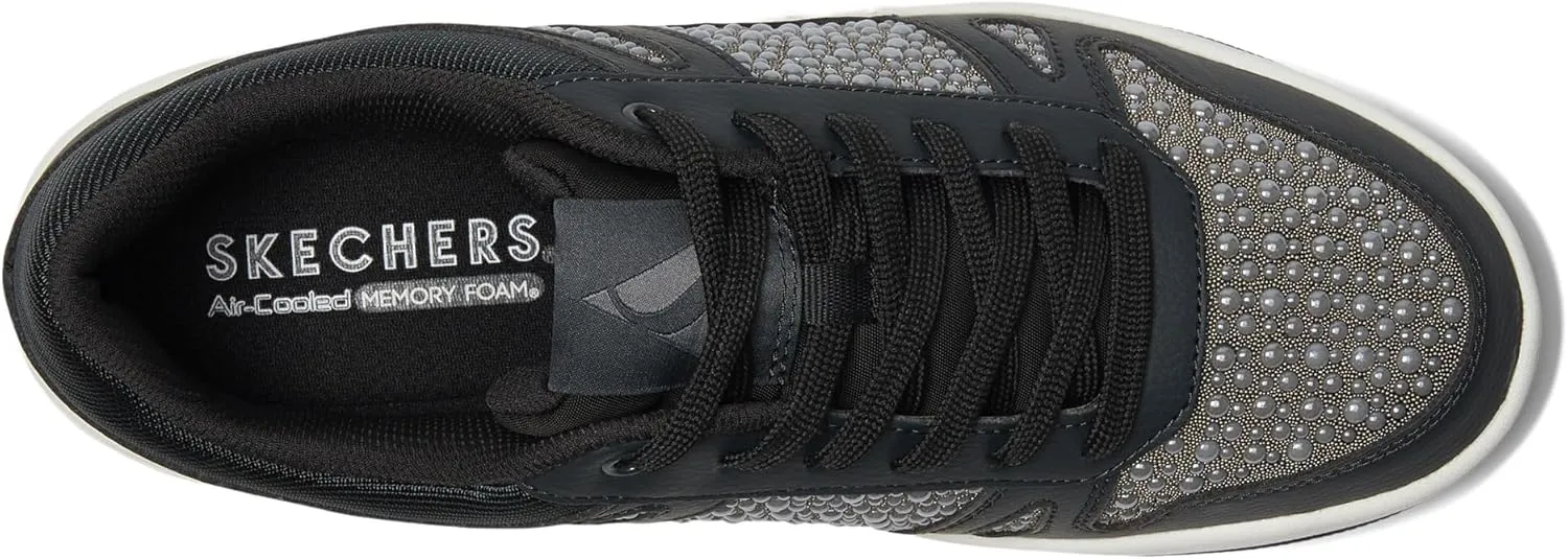 Skechers Women's Uno Court-Opulent Pearls Sneaker