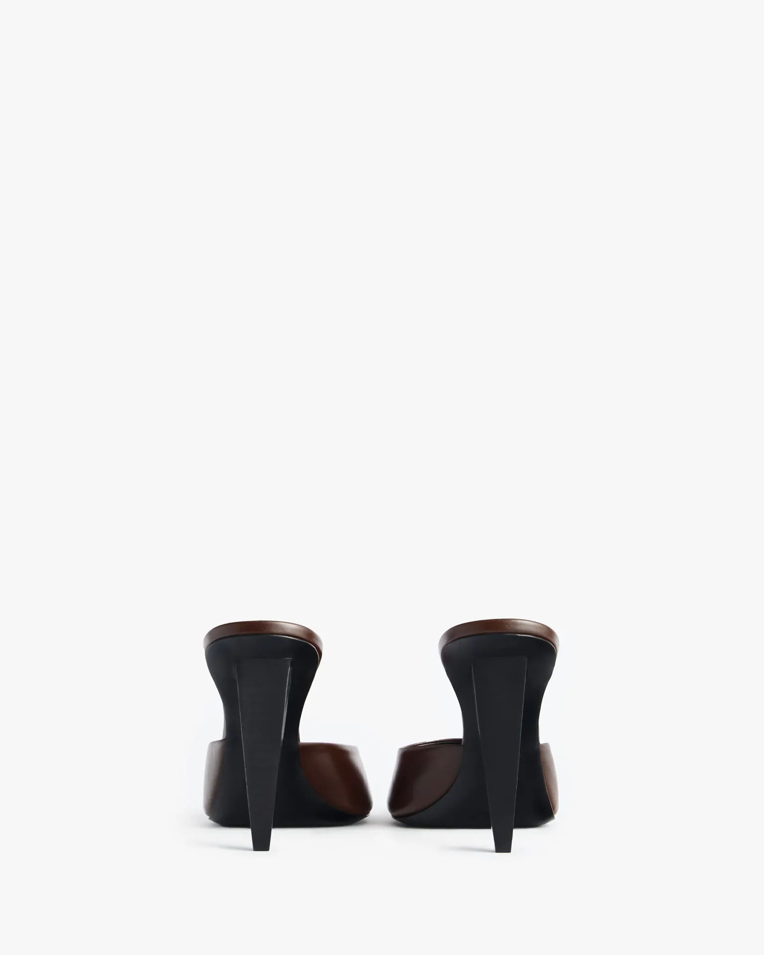 Sky Mule in Brown Leather