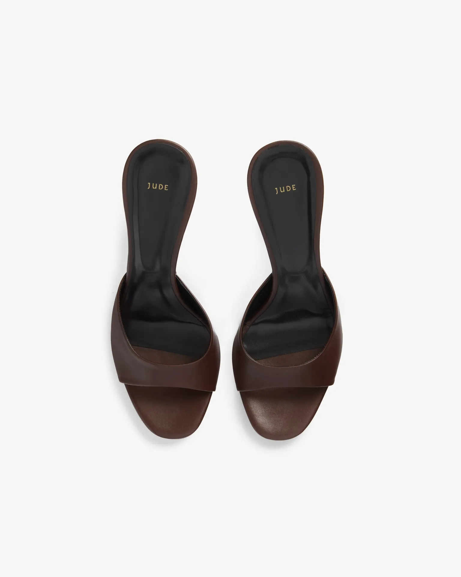Sky Mule in Brown Leather