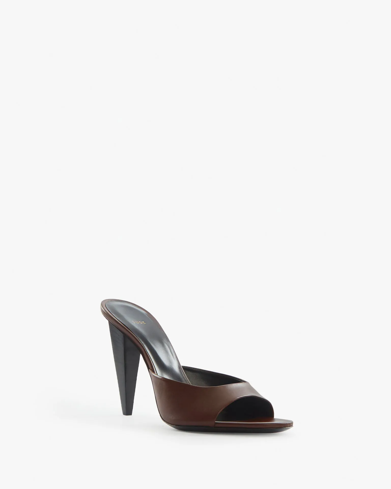 Sky Mule in Brown Leather