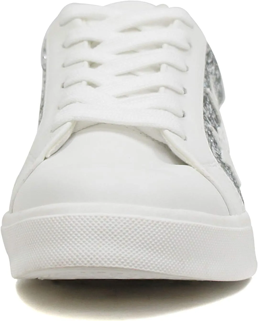 Soda Wander ~ Lace-up Double Layer Foam Padded Cushion Sock with Stars Low top Fashion Sneakers