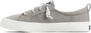 Sperry Women's Crest Vibe Sneaker, Grey, 7.5
