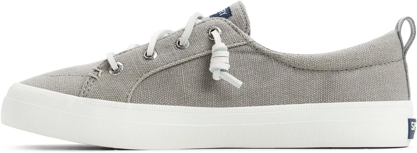 Sperry Women's Crest Vibe Sneaker, Grey, 7.5
