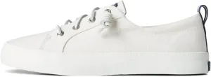 Sperry Women's Crest Vibe Sneaker, White, 9.5 Wide