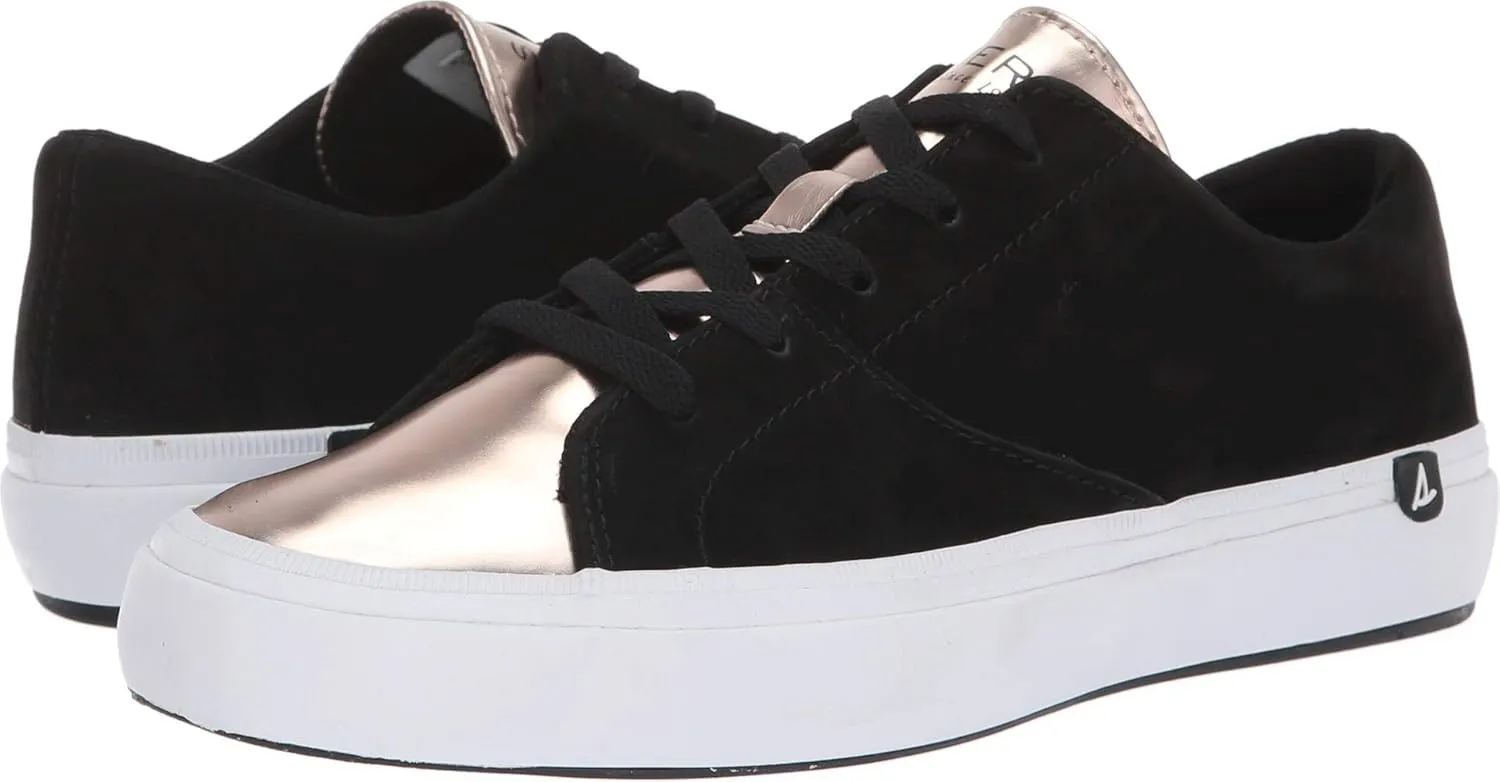 Sperry Women's Haven Lace Up Metallic Sneaker