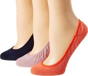 Sperry Women's Micro No Show 3 Pack Liner Socks