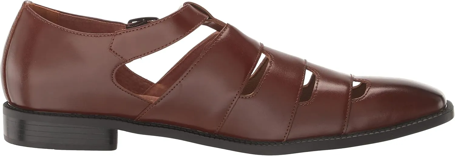 STACY ADAMS Men's Calderon City Sandal Flat