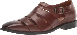 STACY ADAMS Men's Calderon City Sandal Flat