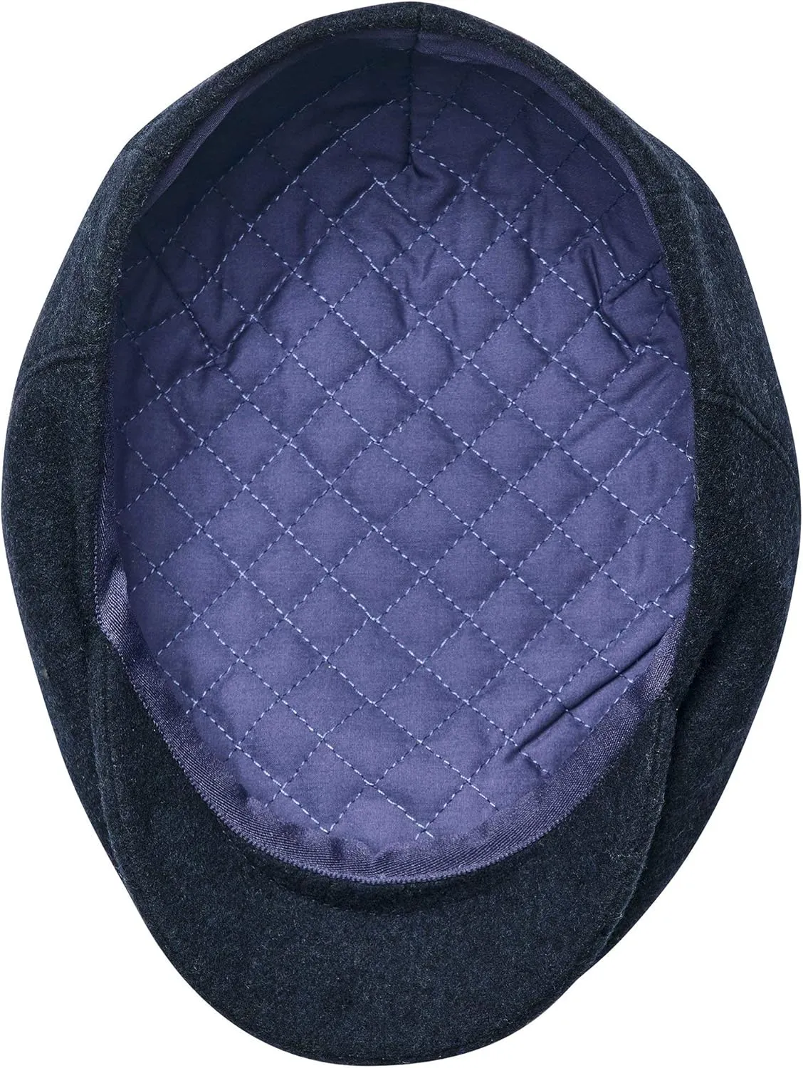 Sterkowski Derby Cap | Cashmere Flat Cap for Men | Classic Irish Cap with Quilted Lining