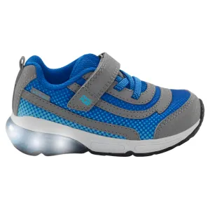 Stride Rite Pre School Boys M2P Light-Up Surge Bounce Sneaker Grey