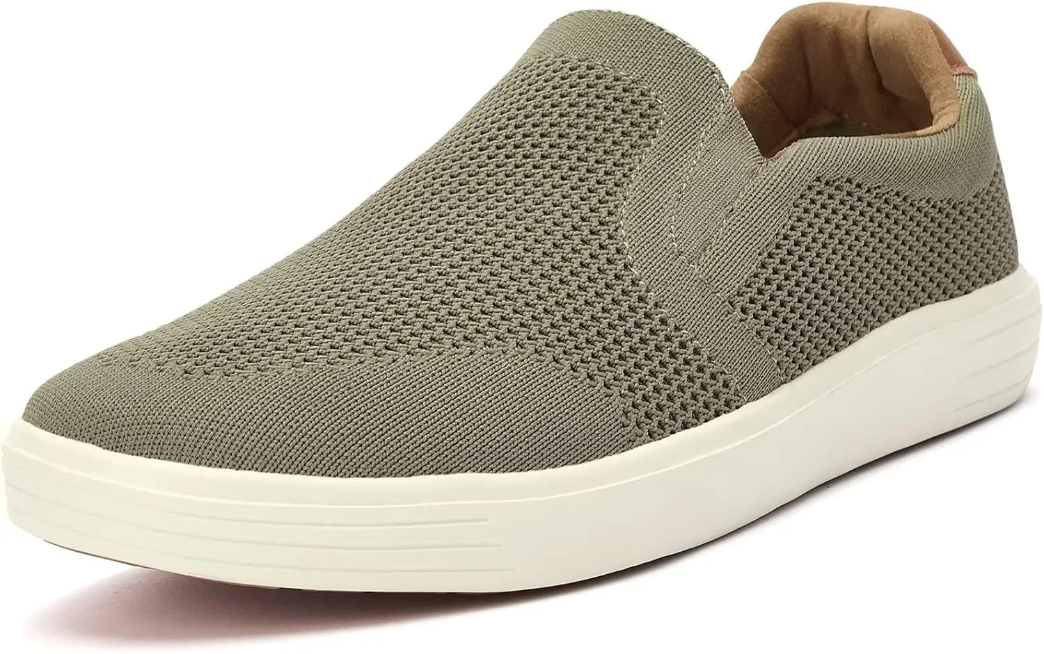 TIOSEBON Men's Mesh Slip on Walking Shoes-Comfortable Drving Loafer Fashion Sneaker