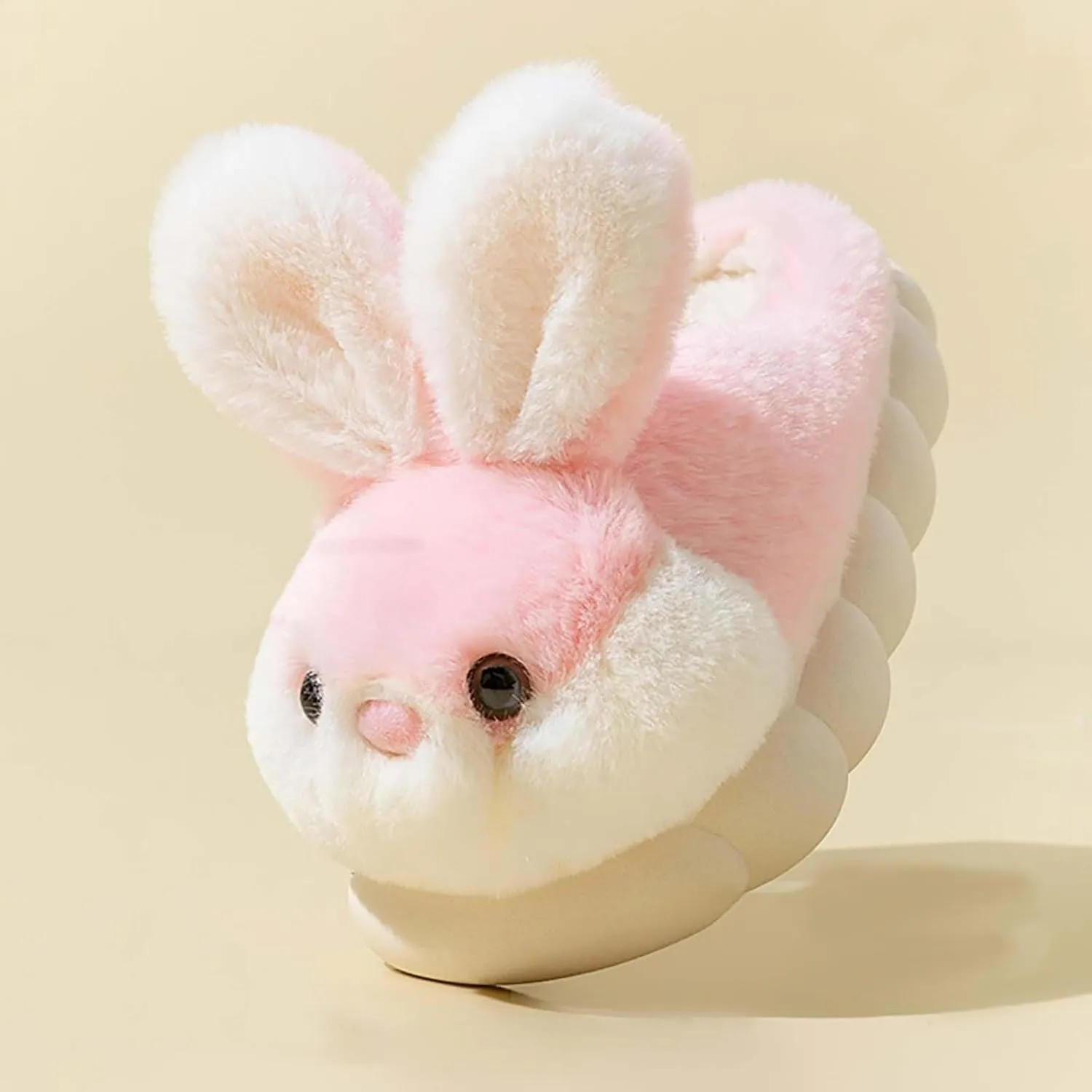 Toddler Slippers Girl Boy House Slipper Kids Rabbit Winter Warm Bunny Slippers Soft Cloud Sole Plush Indoor Shoes
