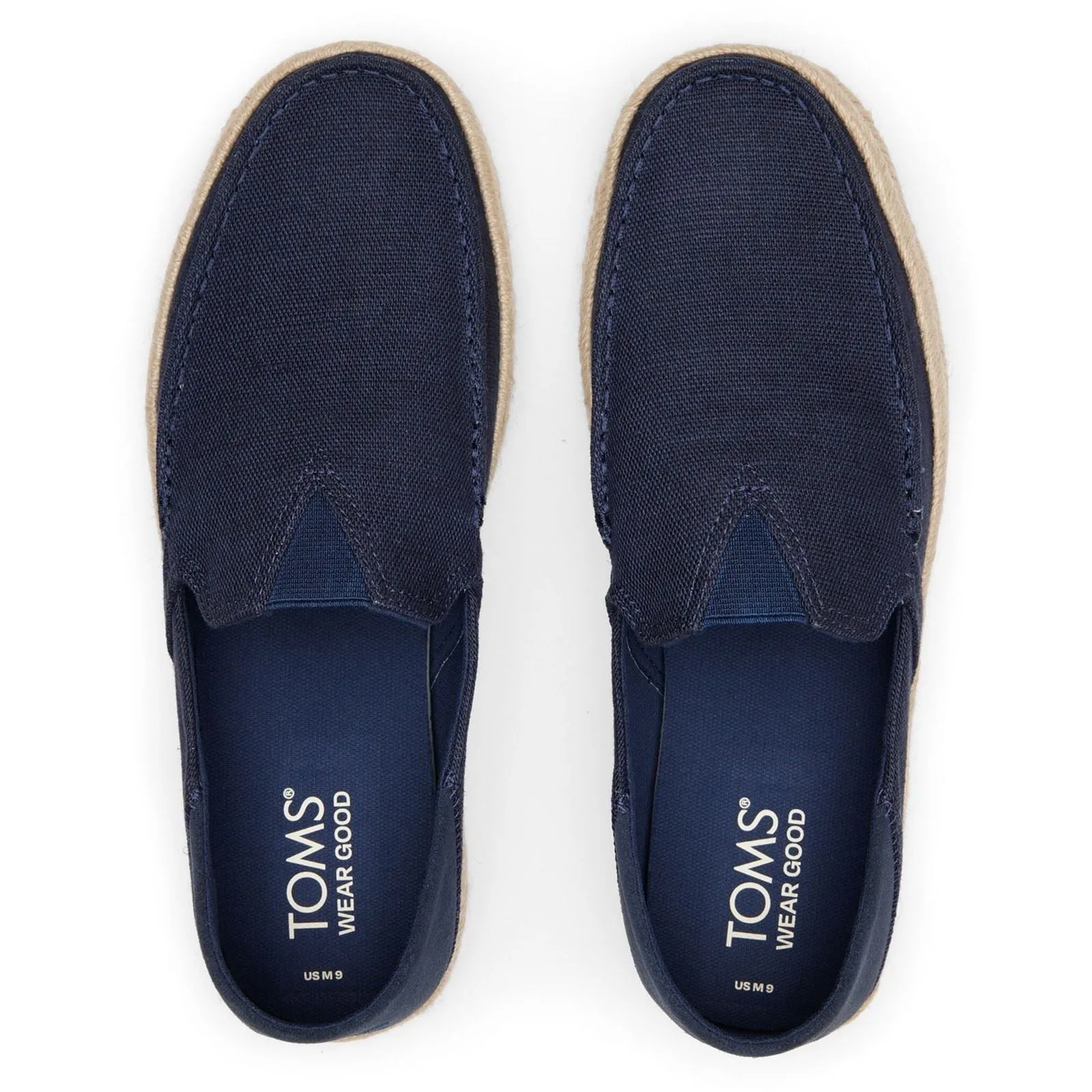 TOMS Men's Alonso Loafer Rope in Navy