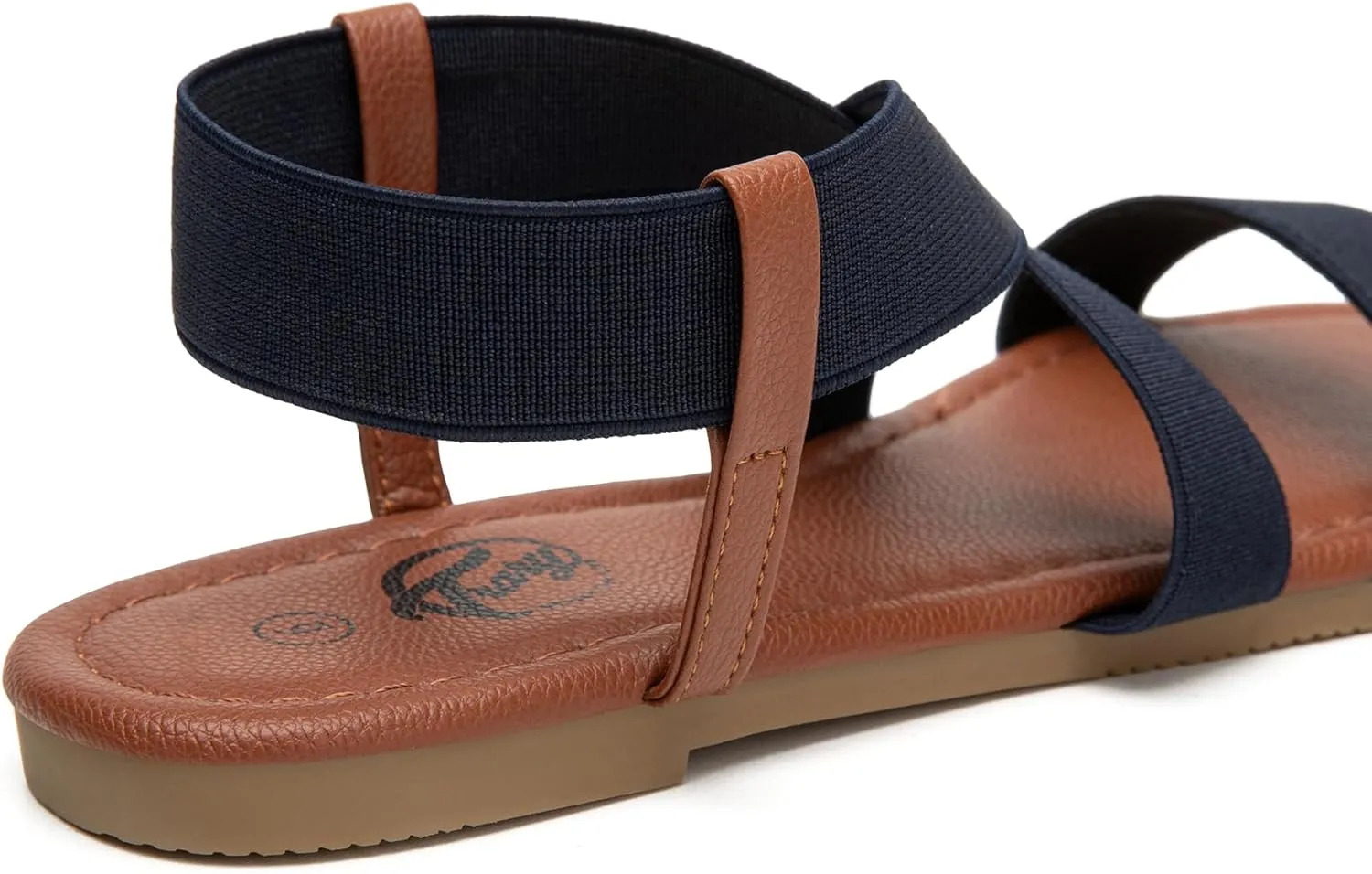 Trary Women's Dressy Summer Sandals, Elastic, Cute, Open Toe, Wide, Sandalias Para Mujer