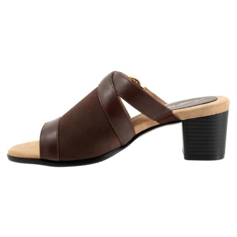 Trotters Mitzie Dark Brown Sandal (Women's)