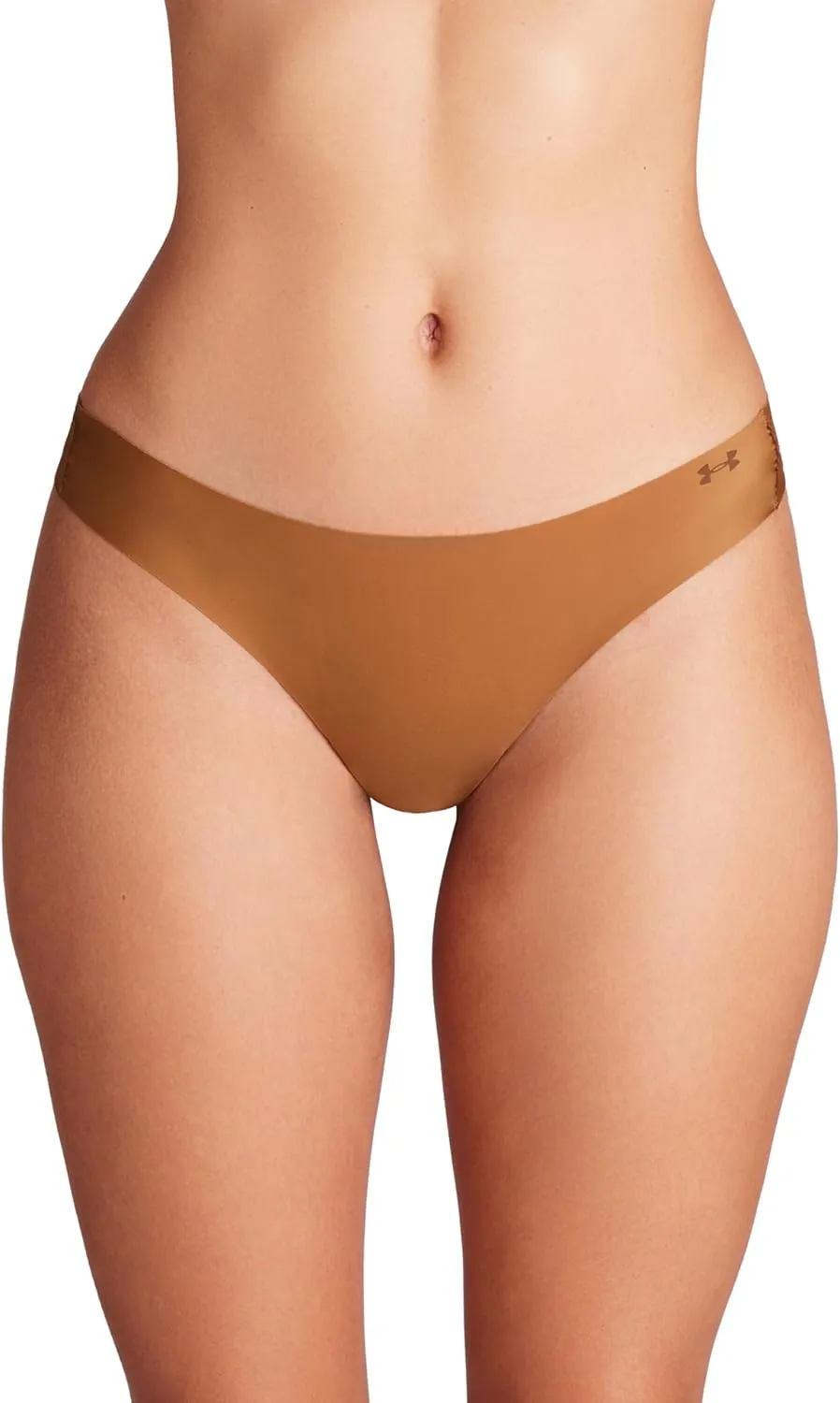Under Armour Women's 3-pack Pure Stretch No Show Thong Underwear, All-day Comfort & Ultra-soft Fit