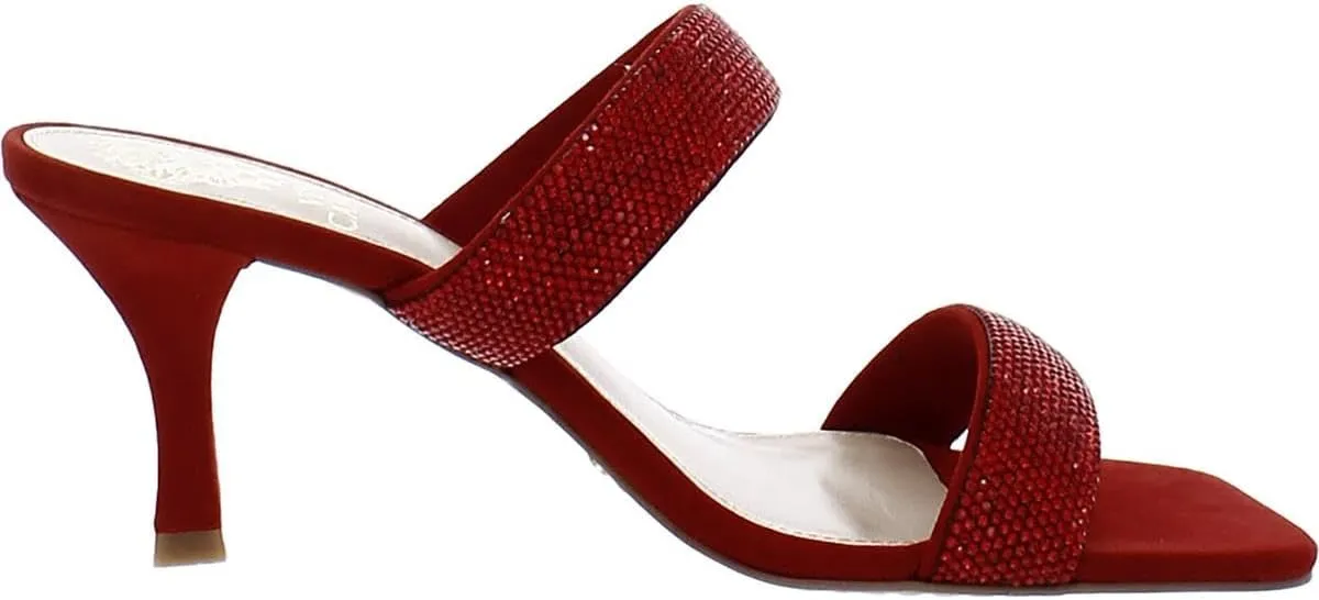 Vince Camuto Women's Aslee Square Toe Dress Sandal Heeled