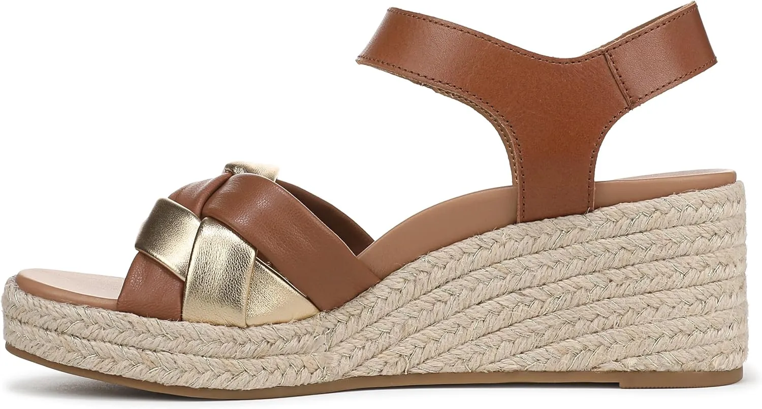 Vionic Women's Saratoga Espadrille Wedge Sandal