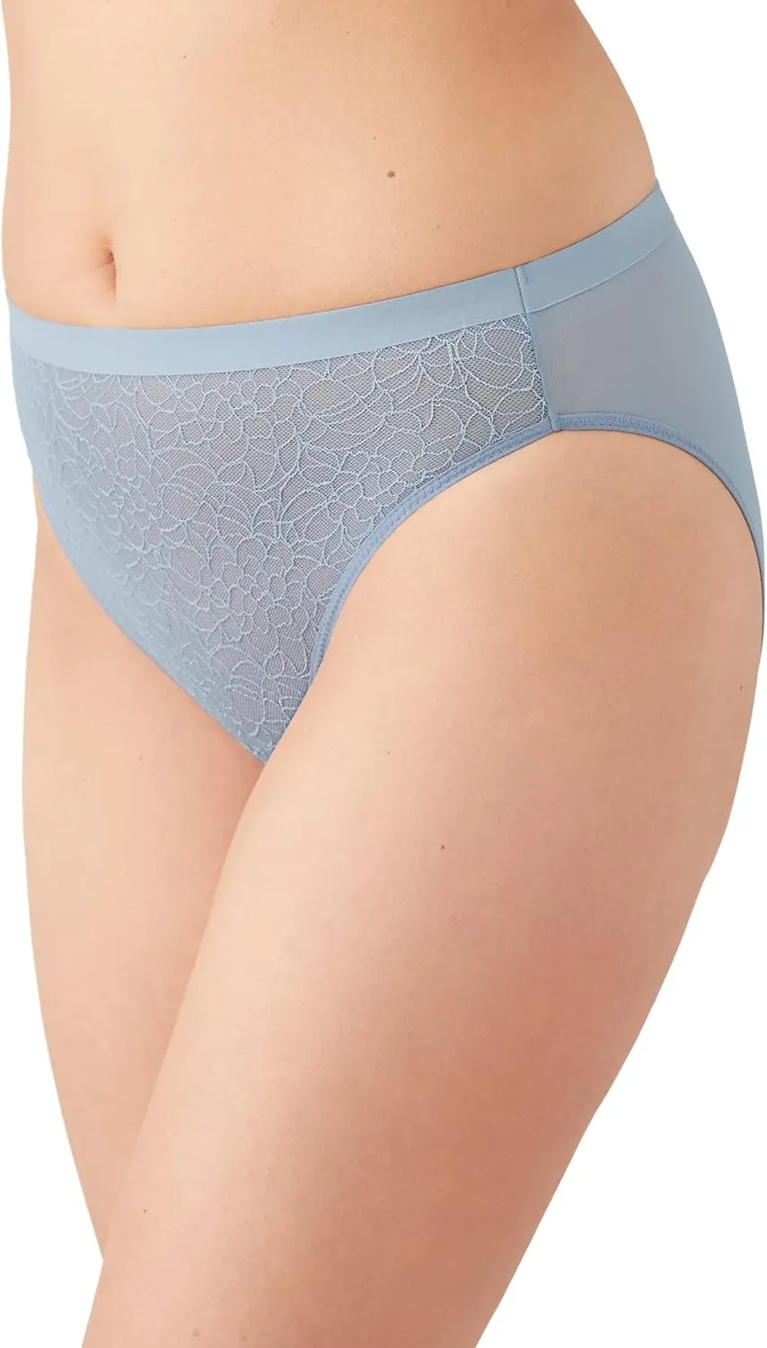 Wacoal Women's All Edge Hi-Cut Brief Panty