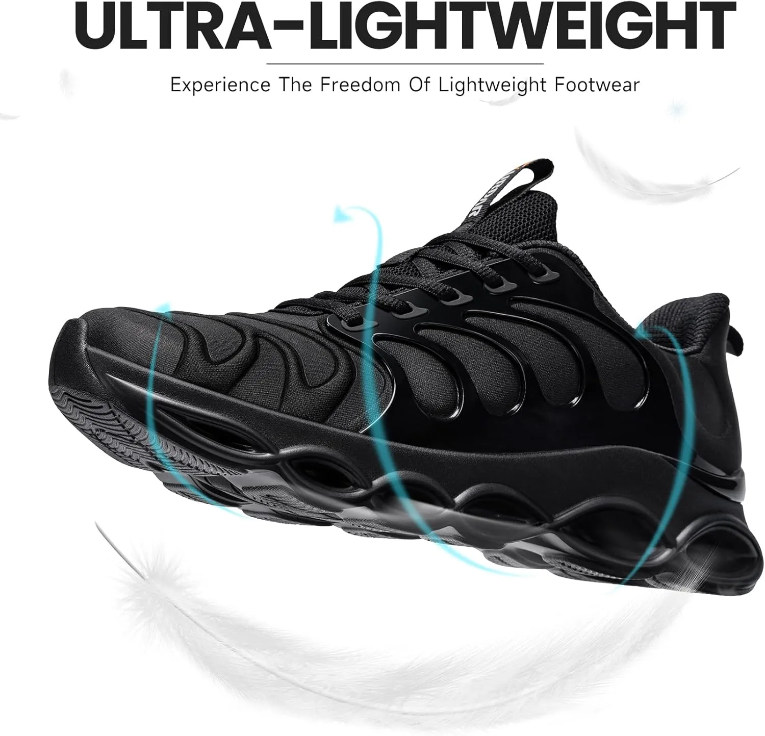 Walking Shoes for Men Lightweight Casual Running Shoes Comfortable Breathable Tennis Sneaker Cushioning Trainers