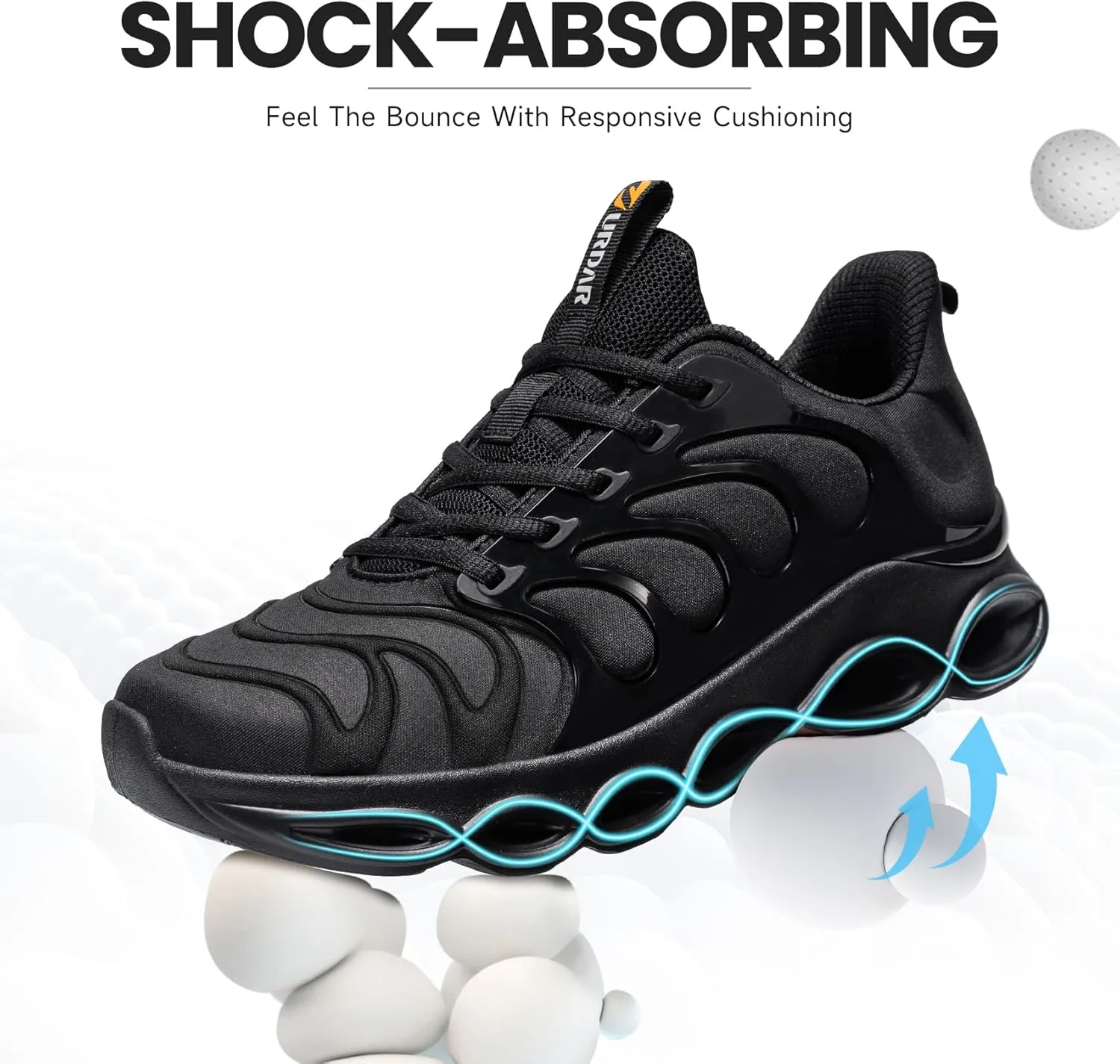 Walking Shoes for Men Lightweight Casual Running Shoes Comfortable Breathable Tennis Sneaker Cushioning Trainers