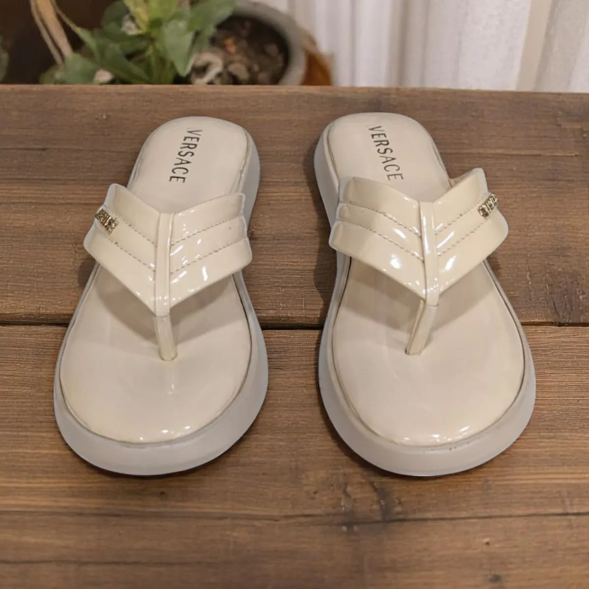 Wedges Heel With Stone Mesh Soft Sole Fone Medicated Sandals