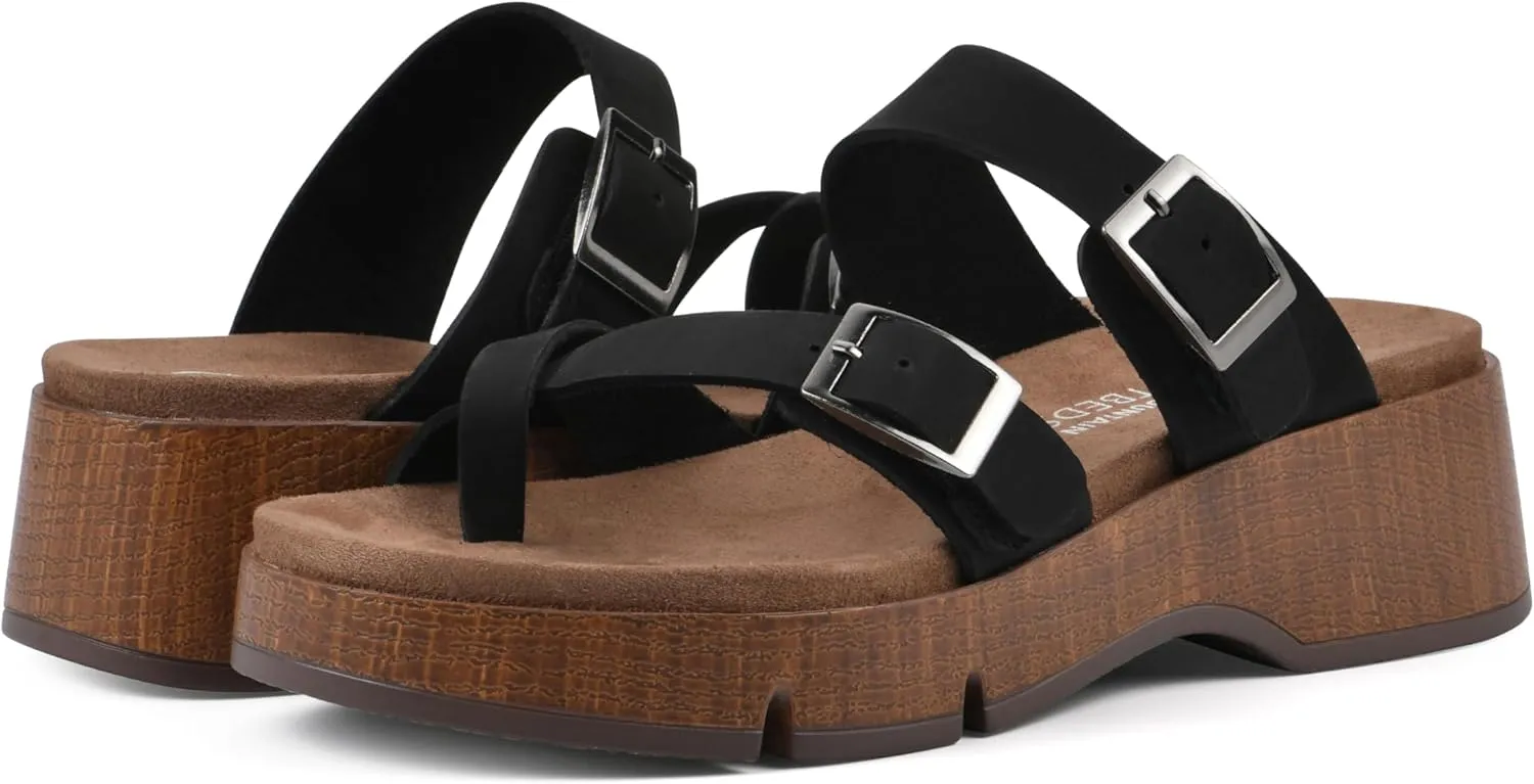 WHITE MOUNTAIN Women's Lefter Low Platform Sandal