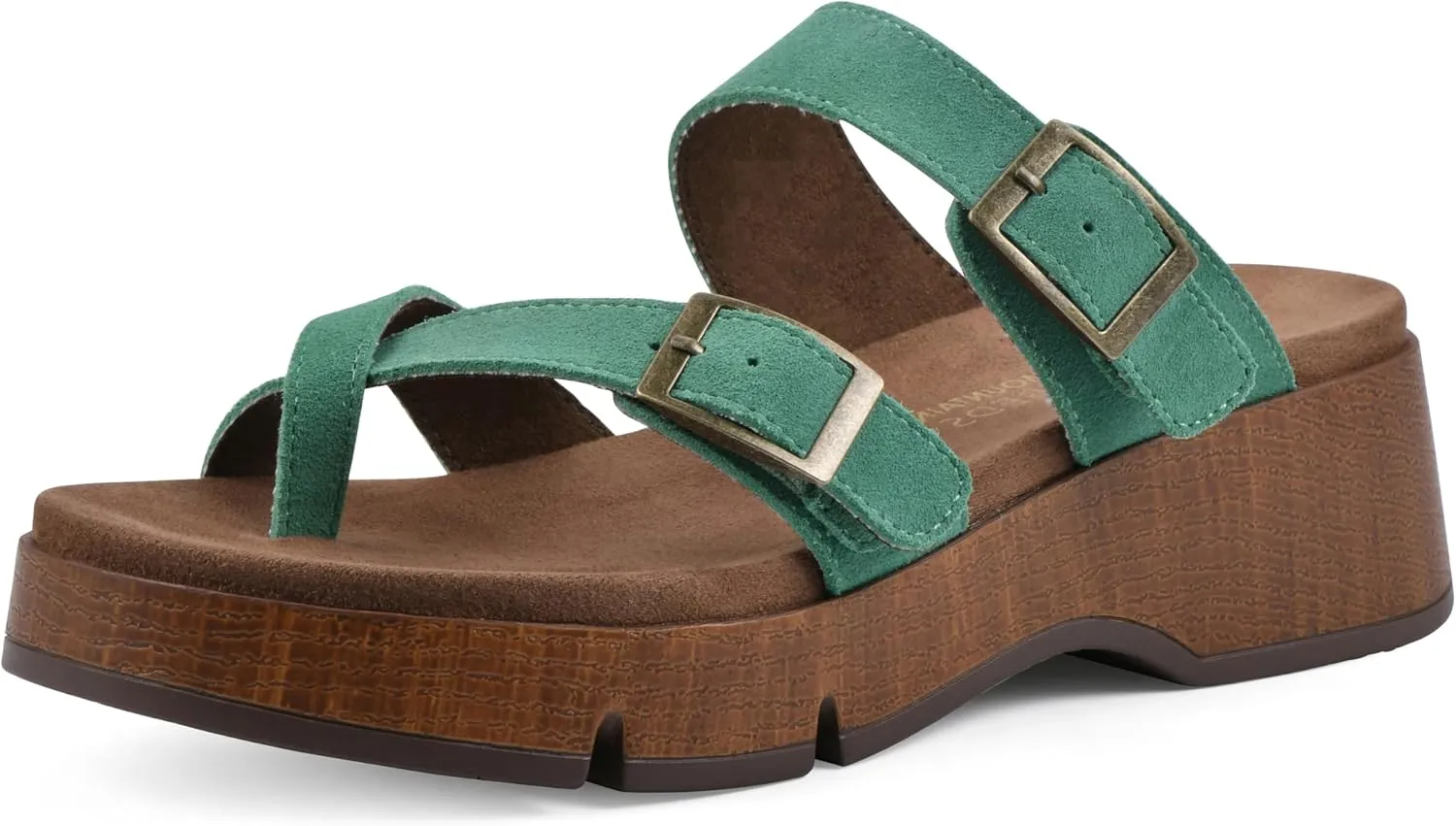 WHITE MOUNTAIN Women's Lefter Low Platform Sandal