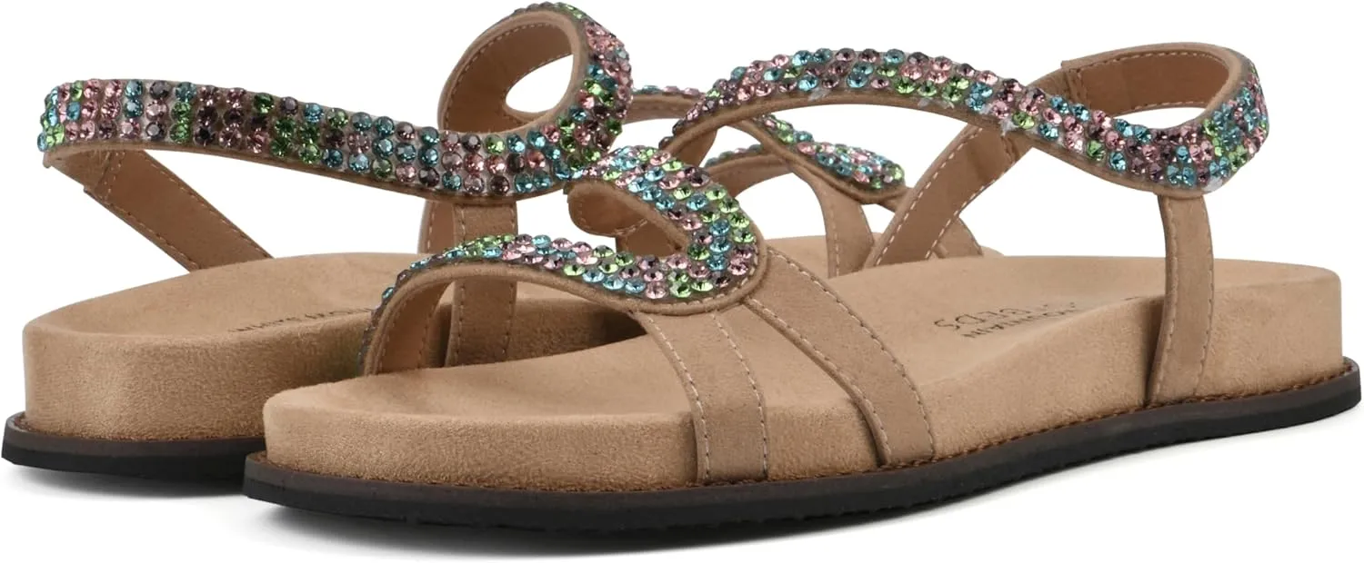 WHITE MOUNTAIN Women's Majorette Flat Sandal