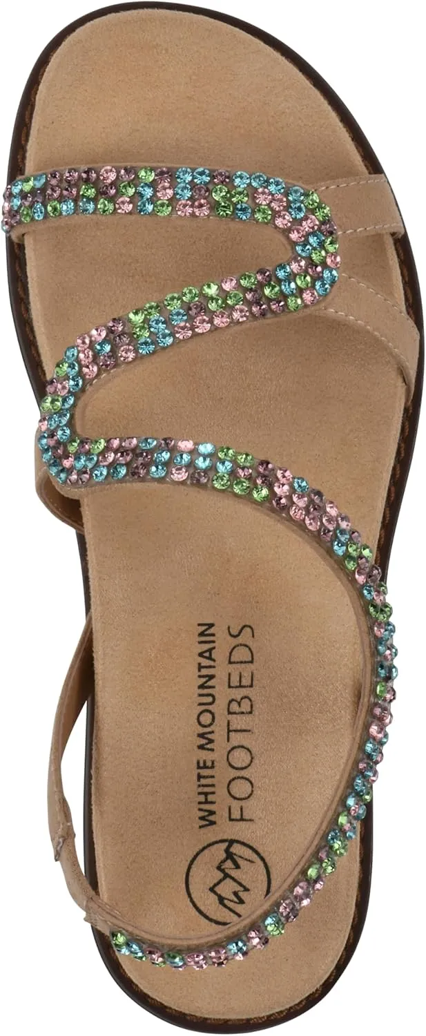 WHITE MOUNTAIN Women's Majorette Flat Sandal