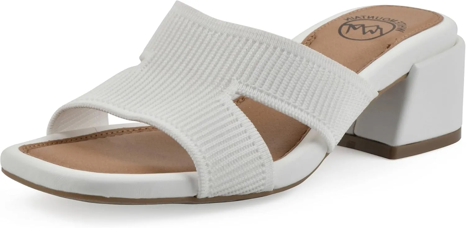 WHITE MOUNTAIN Women's Milled Knit Heel