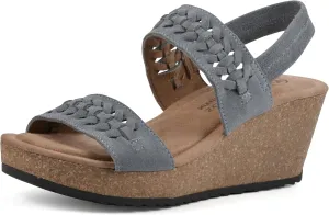 WHITE MOUNTAIN Women's Pretreat Wedge Sandal