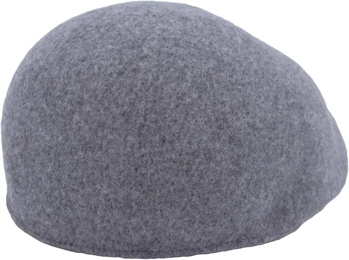 WITHMOONS Wool Seamless Newsboy Beret Hat Classic Ivy Flat Cap AC31374
