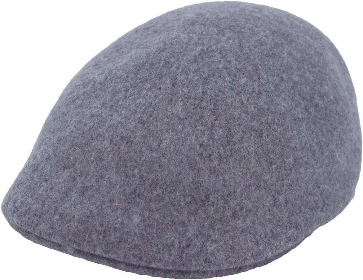 WITHMOONS Wool Seamless Newsboy Beret Hat Classic Ivy Flat Cap AC31374