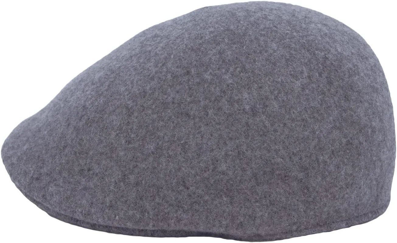 WITHMOONS Wool Seamless Newsboy Beret Hat Classic Ivy Flat Cap AC31374