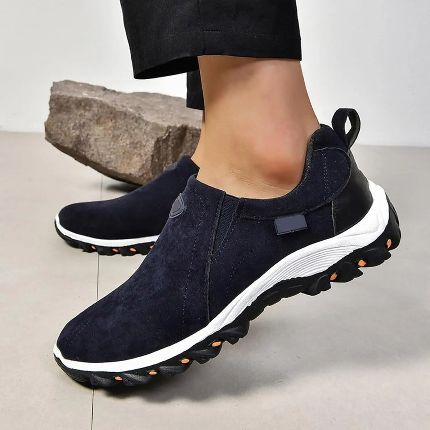 Women Loafers Sport Shoes Running Shoes Breathable Fashion for Student and Teenagers Ladies Slip On All Casual