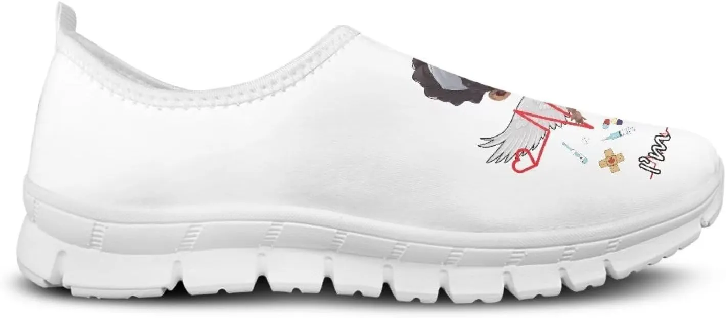 Women Slip On Shoes Low-Cut Comfortable Casual Walking Flat Loafers Non Slip Outdoor Daily Sports Running Sneakers