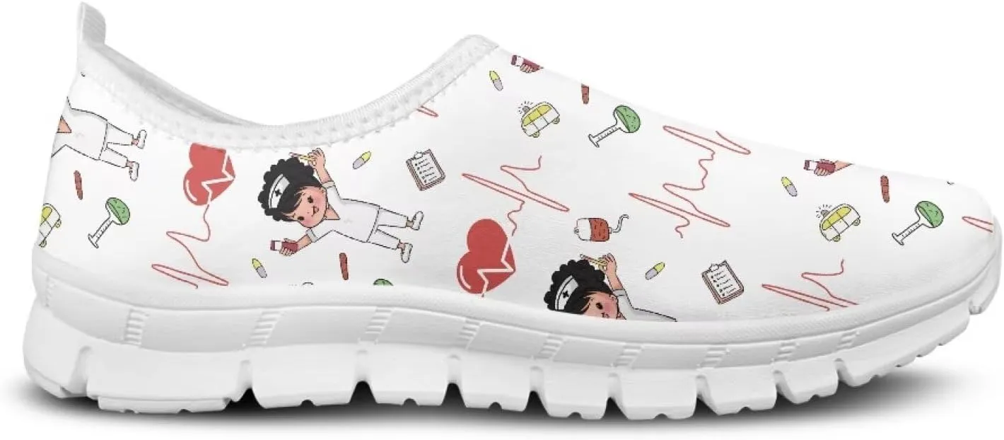 Women Slip On Shoes Low-Cut Comfortable Casual Walking Flat Loafers Non Slip Outdoor Daily Sports Running Sneakers