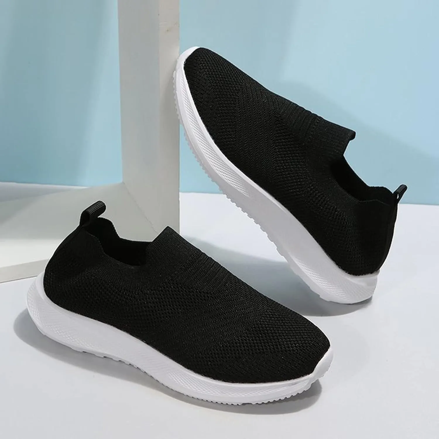 Women Sneakers Spring And Summer New Pattern Fashion Flat Bottom Comfortable Non Slip Breathable Mesh Casual