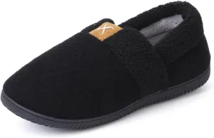 Women's Casual Mens Cozy Memory Foam Scuff, House Slippers Soft Plush Lined Slip On Indoor Outdoor with Best Arch Surpport