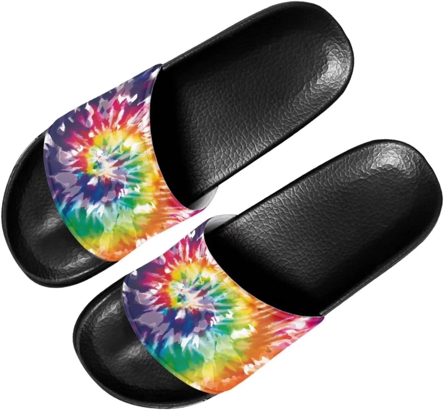 Women's Casual Slide Sandals, Soft Sole Non-Slip Open Toe EVA Flat Sandals Bathroom Shower Sandal