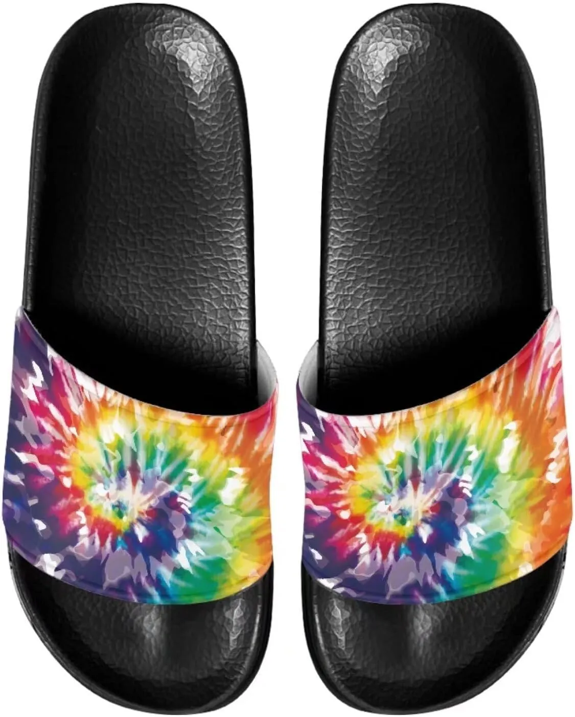 Women's Casual Slide Sandals, Soft Sole Non-Slip Open Toe EVA Flat Sandals Bathroom Shower Sandal