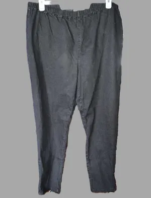Women's DC2 Elastic Waistband Black Jeans - new with tags
