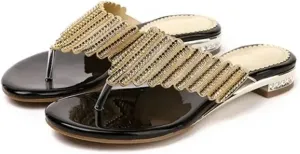 Women's Diamond Beach Flip-Flops - Flat Non-Slip Bohemian Summer Sandals