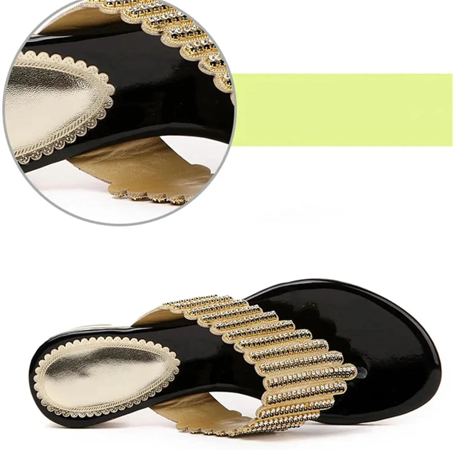 Women's Diamond Beach Flip-Flops - Flat Non-Slip Bohemian Summer Sandals