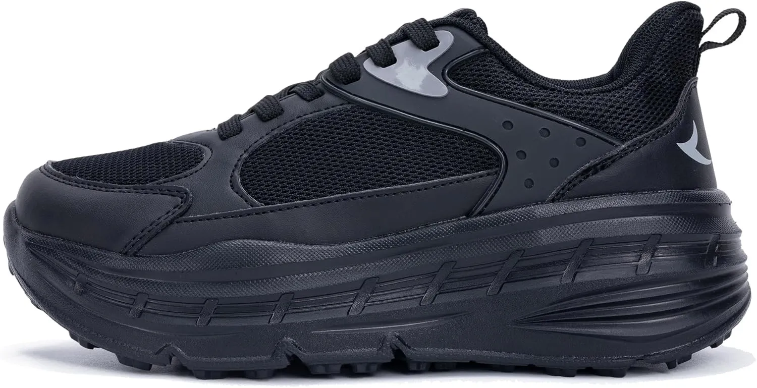 Women's Fashion Platform Chunky Sneakers Comfortable Lightweight Workout Sport Walking Shoes
