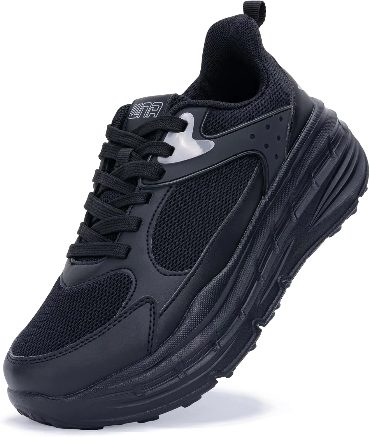 Women's Fashion Platform Chunky Sneakers Comfortable Lightweight Workout Sport Walking Shoes