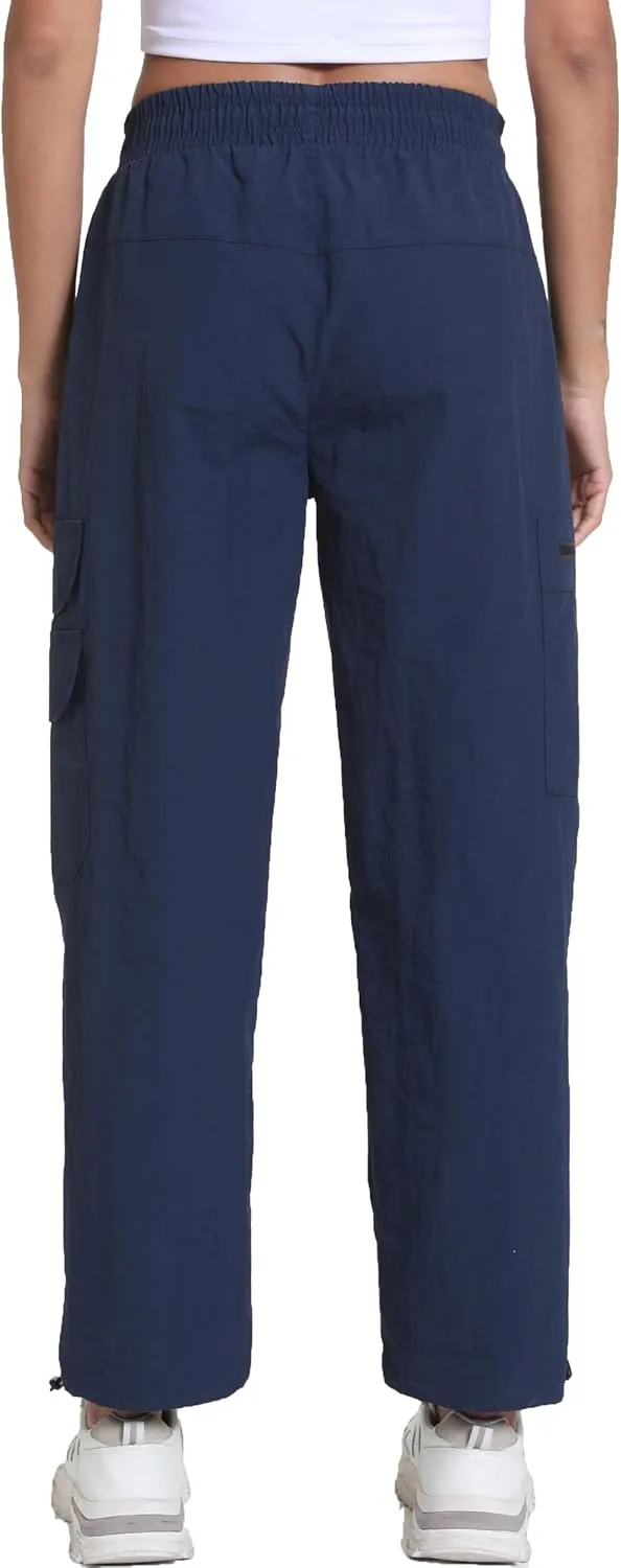 Women's Joggers with Pockets, Hiking Cargo Water Resistant Lightweight Pants for Women Workout Athletic Travel Camping